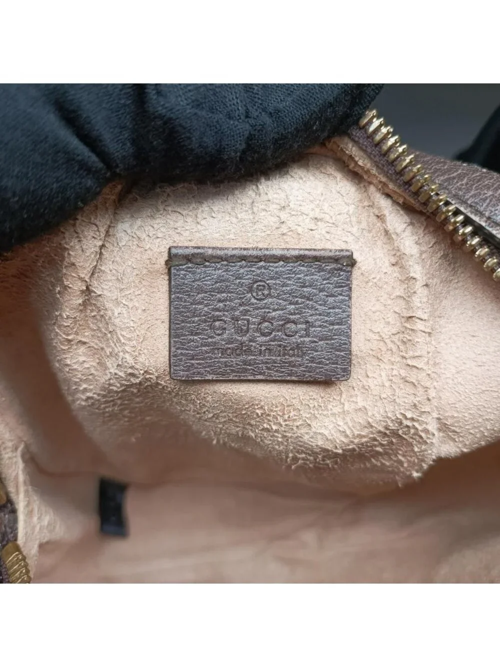 Gucci Ophidia Brown Beige Multi Canvas Leather Shoulder